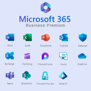 Microsoft 365 Business Premium ($24/mo paid yearly)